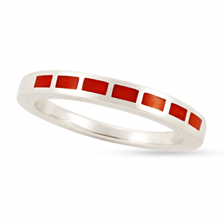 3MM MEDITERRANEAN CORAL FLAT BAND
