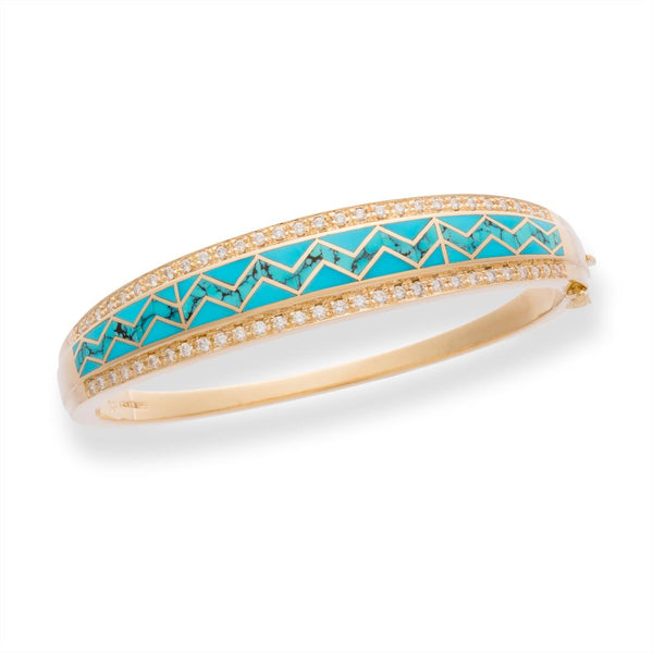 River of Love® Turquoise Bangle Bracelet