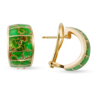 Royston Half Hoop Earrings