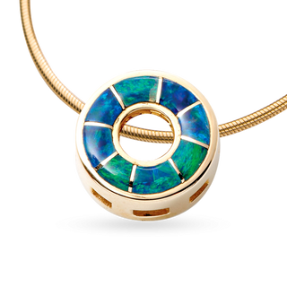 Opal Life Saver Pendant