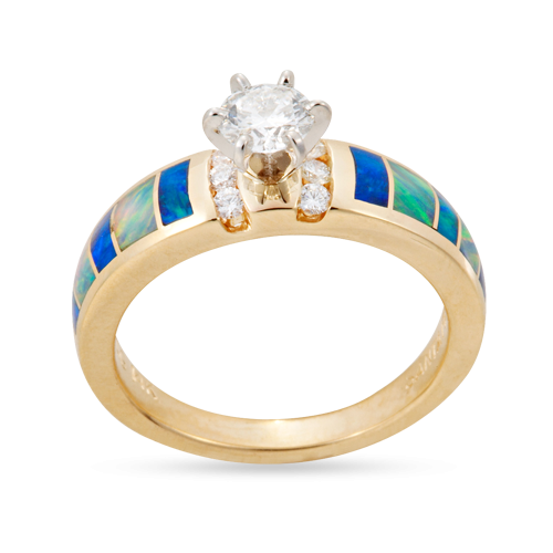 Opal Sweetheart Ring