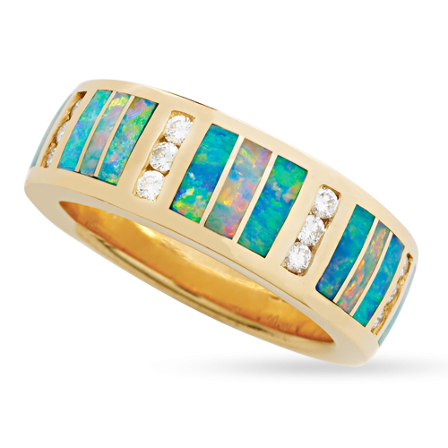 Opal Fiesta Ring