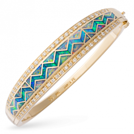 River of Love® Opal Bangle Bracelet